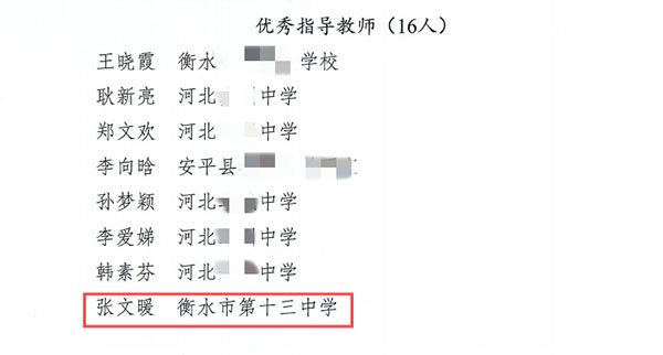 张璨赫同学荣获演讲比赛高中组二等奖